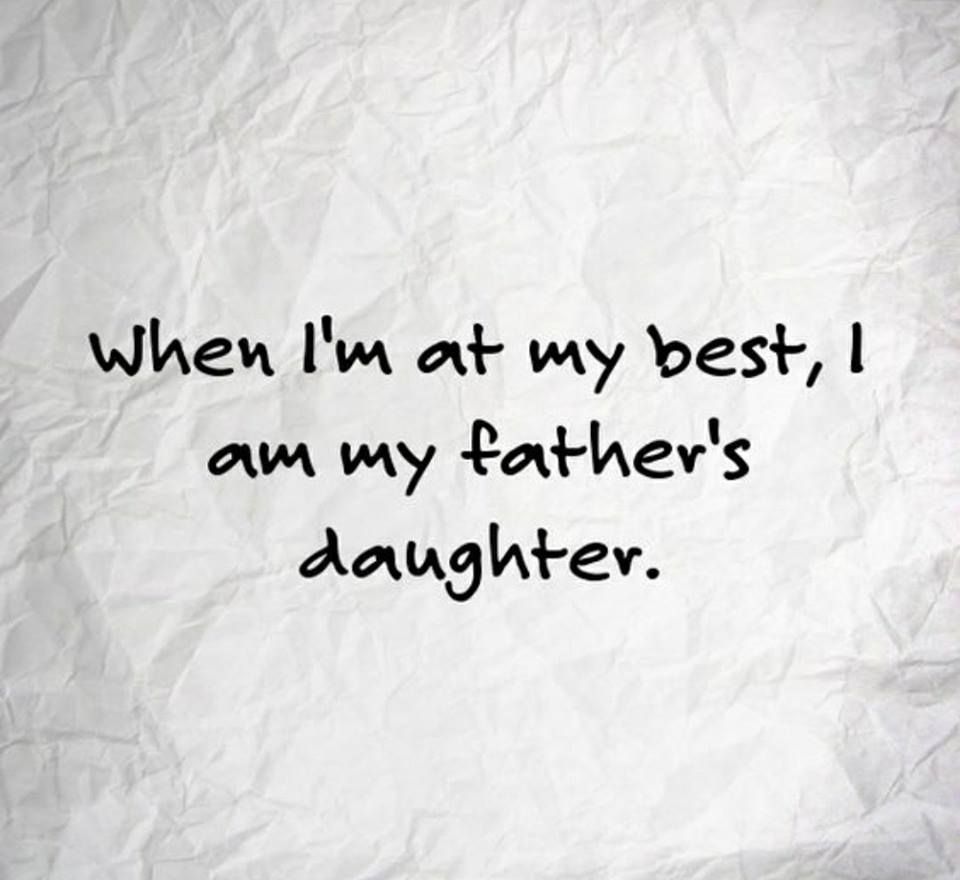 My Father’s Daughter